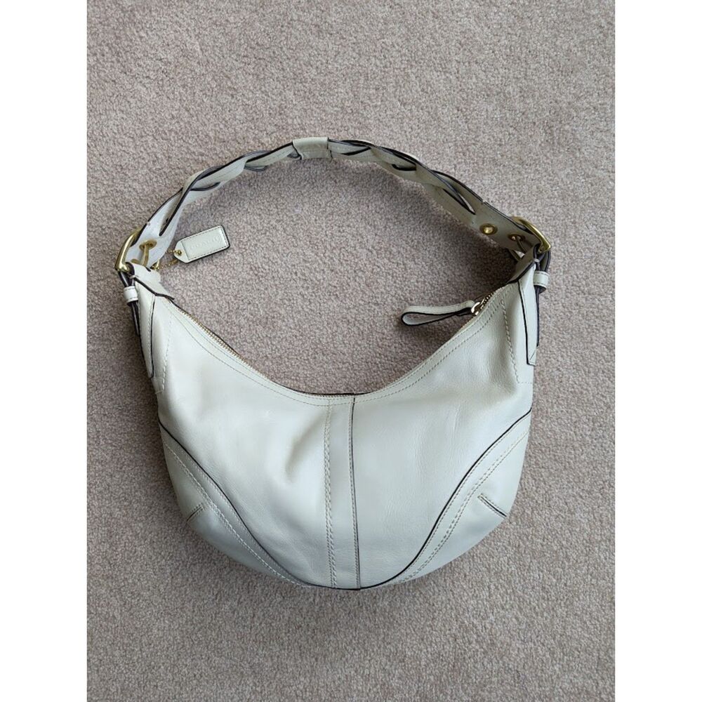 Coach Soho Dylan Ivory Hobo Handbag